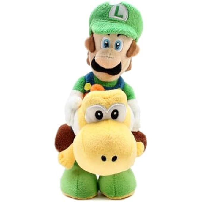 Bandai MARIO LUIGI AND YOSHI PLUSH TOY, MULTICOLOR - Image 1